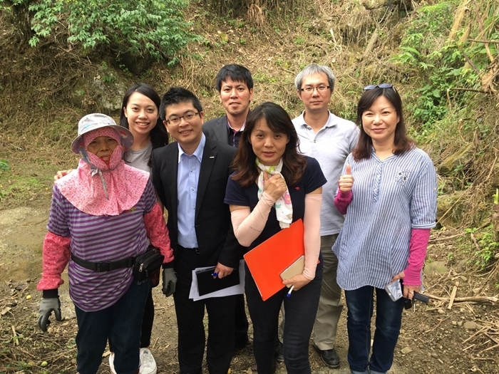 日本CHOYA參訪楠西區青農-林靜淑梅園